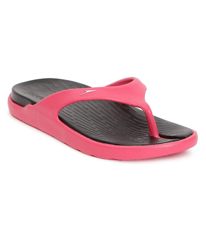 Speedo Women's Dual Colour Flip Flops - Black & Raspberry Fill - Dual Colour Flip Flops | Speedo | InstaSport