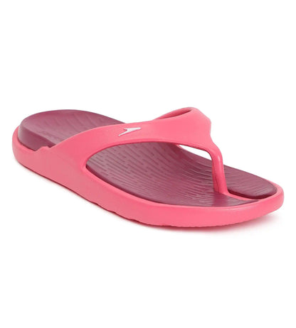 Speedo Women's Dual Colour Flip Flops - Deep Plum & Cinder Rose - Dual Colour Flip Flops | Speedo | InstaSport