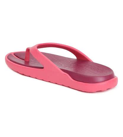Speedo Women's Dual Colour Flip Flops - Deep Plum & Cinder Rose - Dual Colour Flip Flops | Speedo | InstaSport