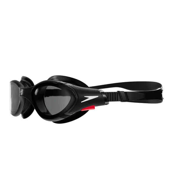 Speedo Unisex Adult Biofuse 2.0 Smoke - Lens Swim Goggles - Black & Smoke - InstaSport