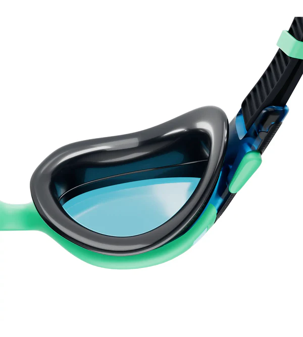 Speedo Unisex Adult Biofuse 2.0 Tint - Lens Swim Goggles - Green & Blue - InstaSport