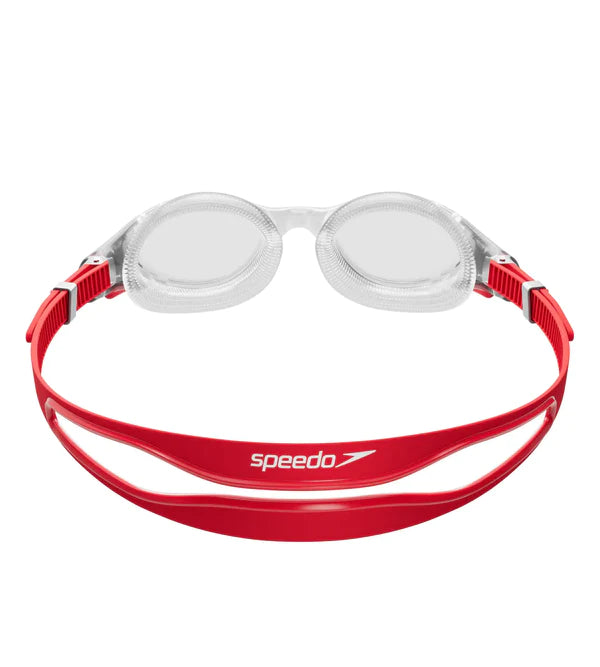 Speedo Unisex Adult Biofuse 2.0 Tint - Lens Swim Goggles - Tint & Red - InstaSport