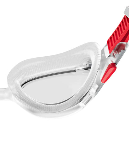 Speedo Unisex Adult Biofuse 2.0 Tint - Lens Swim Goggles - Tint & Red - InstaSport