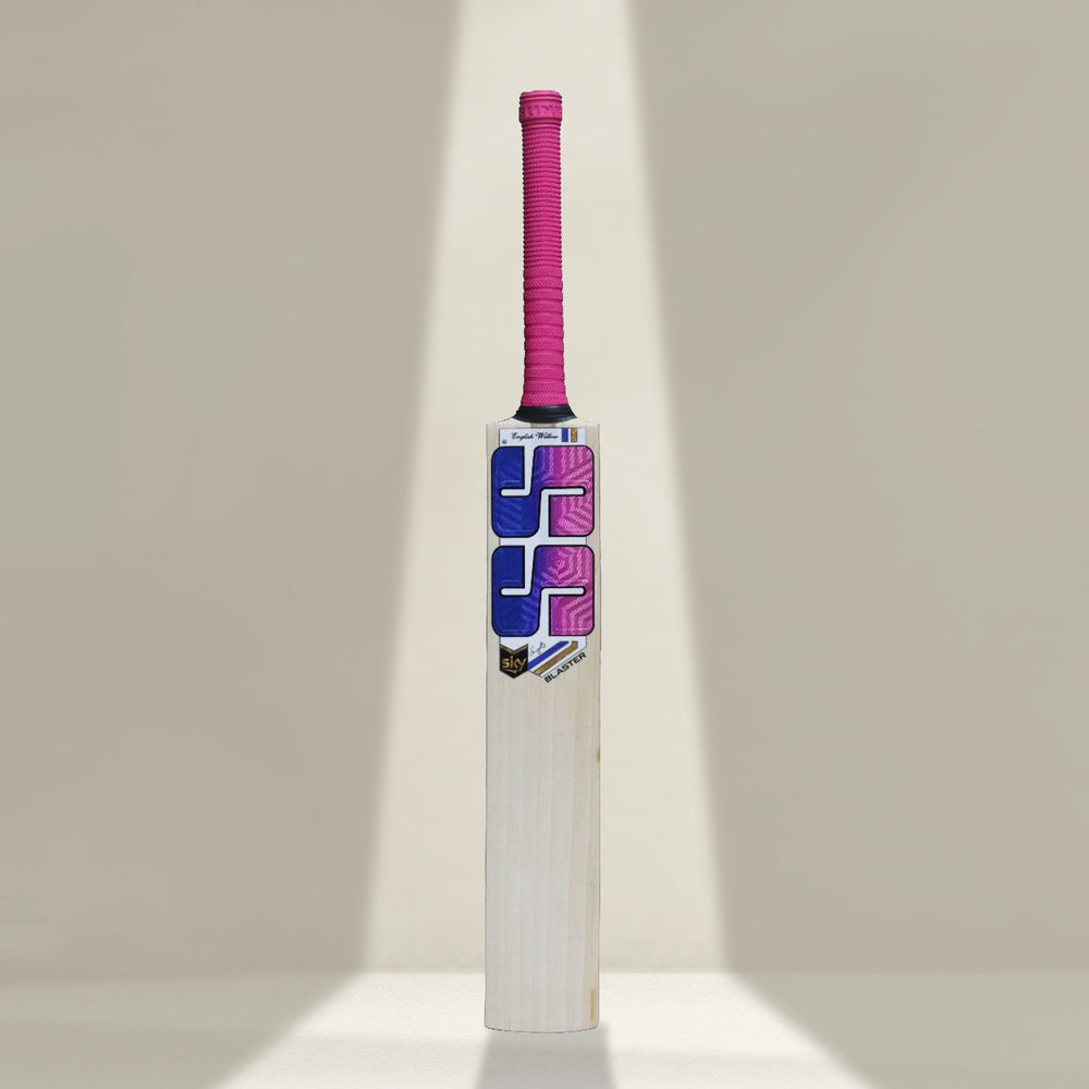 SS Sky Blaster English Willow Cricket Bat SH - InstaSport