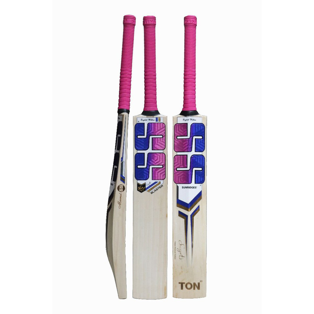 SS Sky Blaster English Willow Cricket Bat SH - InstaSport