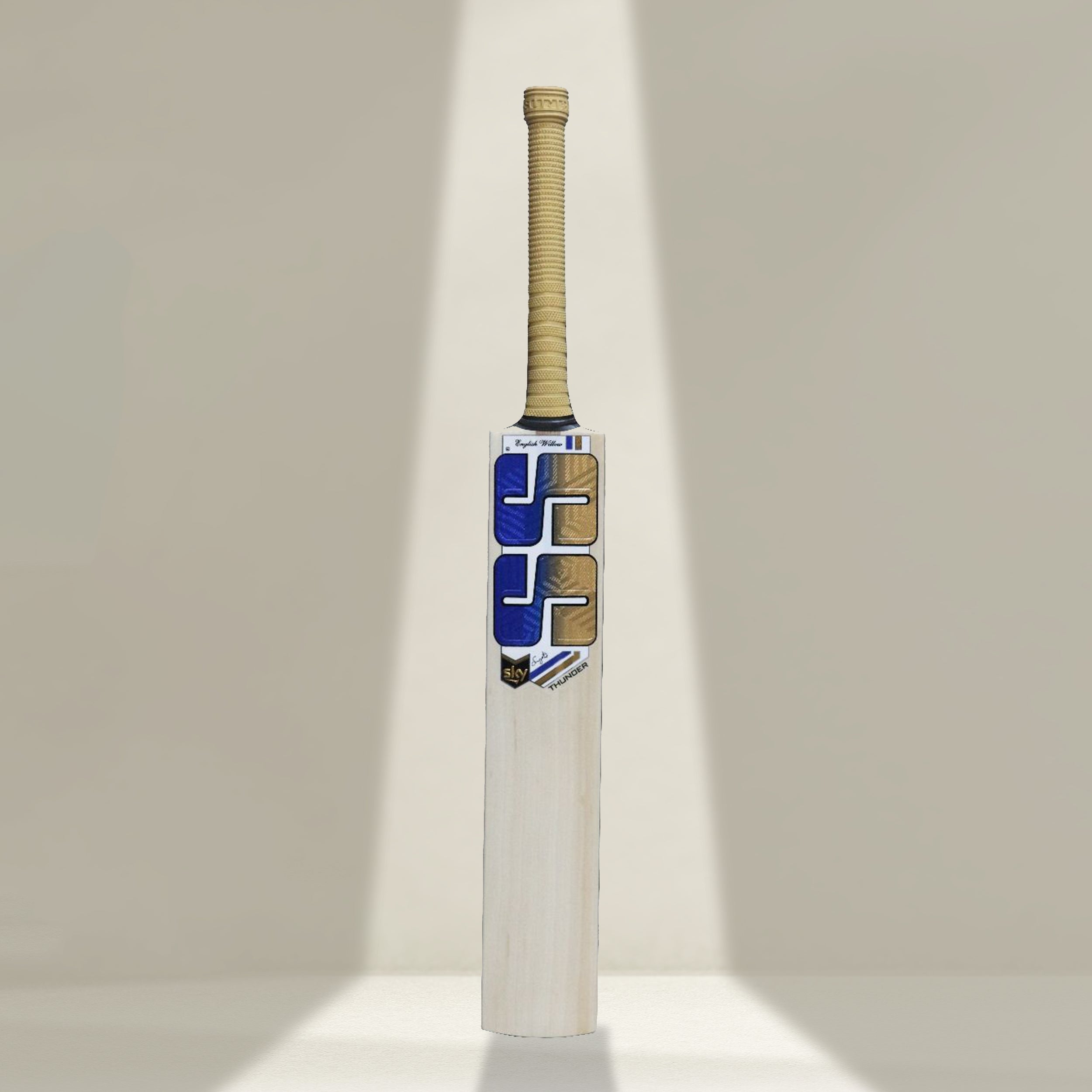 SS Sky Thunder English Willow Cricket Bat SH - InstaSport