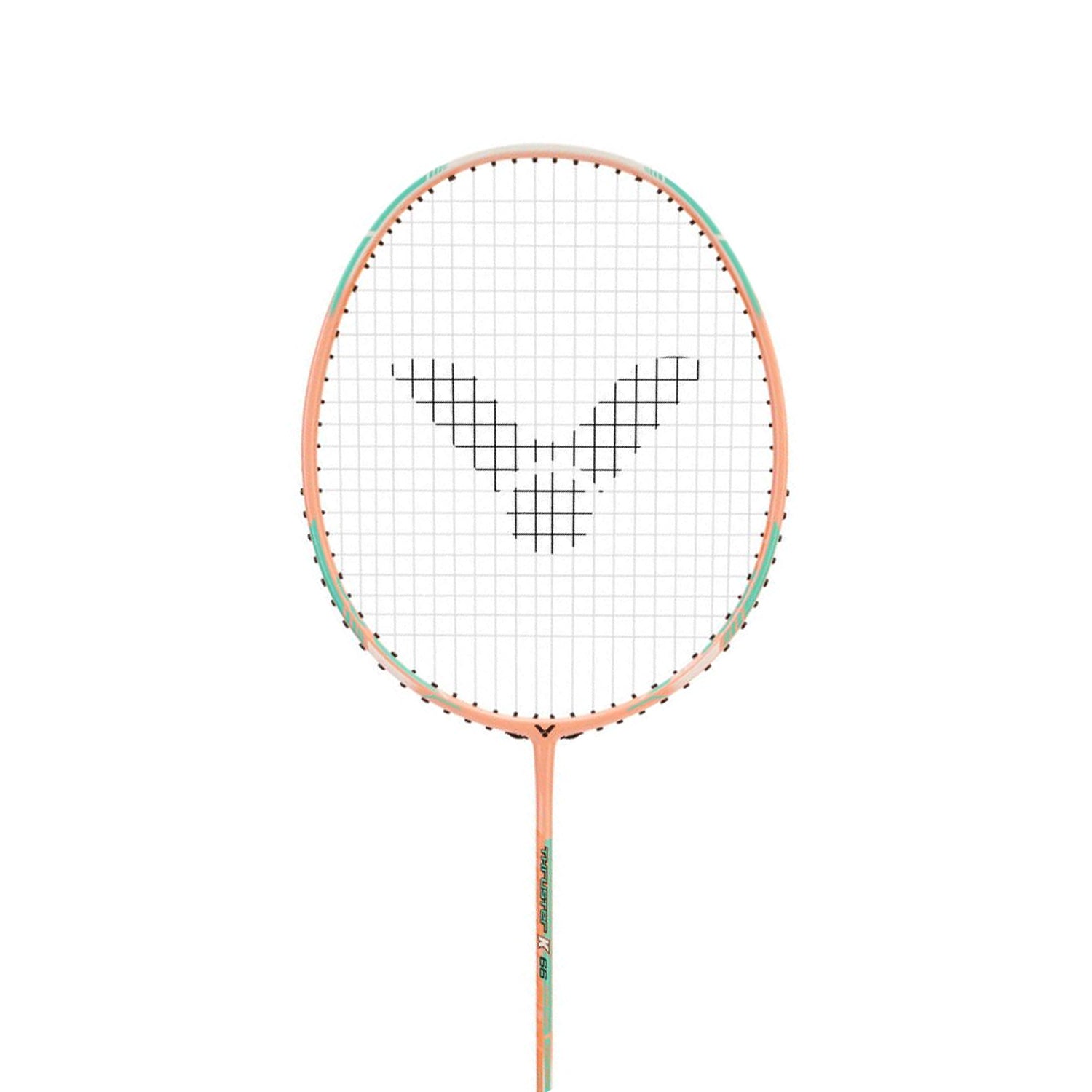 Victor Thruster TK 66 Badminton Racket (Peach) - InstaSport