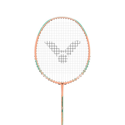 Victor Thruster TK 66 Badminton Racket (Peach) - InstaSport