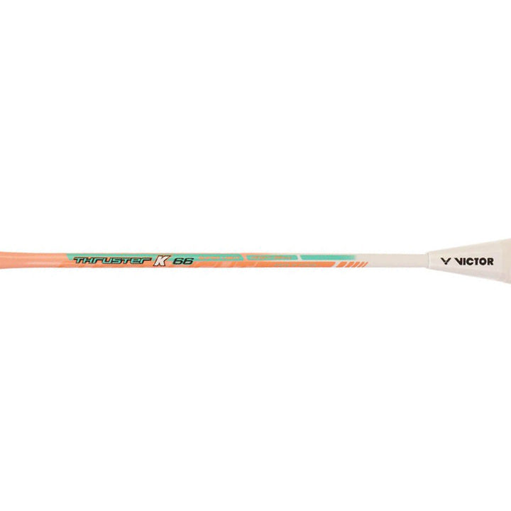 Victor Thruster TK 66 Badminton Racket (Peach) - InstaSport