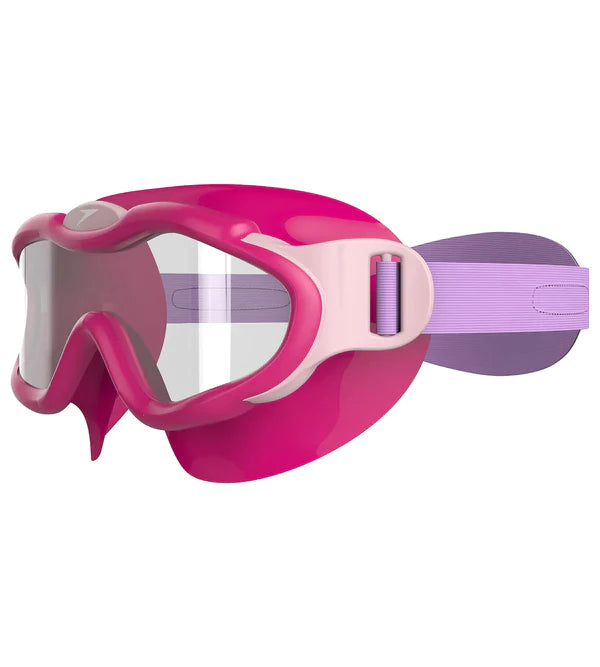 Speedo Unisex Sea Squad Mask Tint- Lens Goggles for Tot's (Pink) - InstaSport