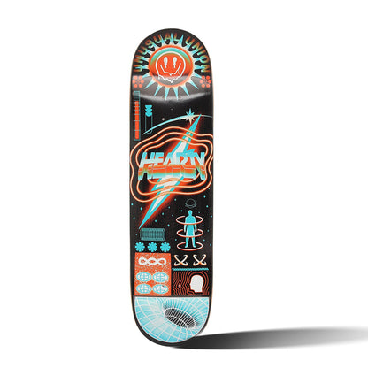 Hearty 3 Opt 2 General Look - Orange Colour Graphic Deck - InstaSport