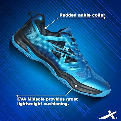 VectorX Mettalica Badminton Shoes - InstaSport