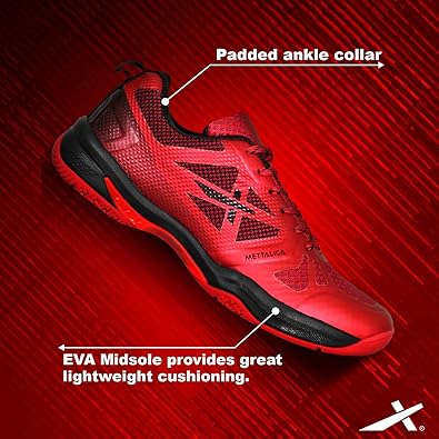 VectorX Mettalica Badminton Shoes - InstaSport