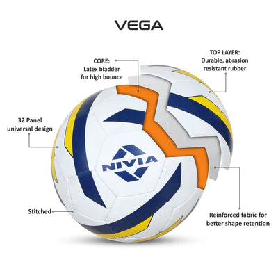 Nivia Vega Footballs - InstaSport